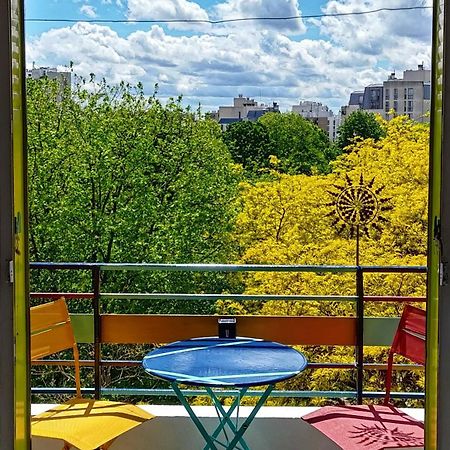 Canopee, Paisible, Chaleureux, Lumineux, Balcon Paris Dış mekan fotoğraf