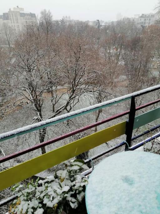 Canopee, Paisible, Chaleureux, Lumineux, Balcon Paris Dış mekan fotoğraf