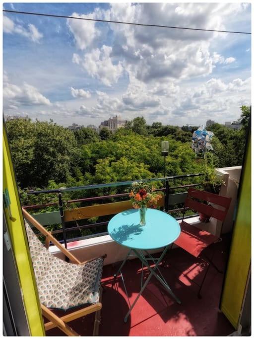 Canopee, Paisible, Chaleureux, Lumineux, Balcon Paris Dış mekan fotoğraf