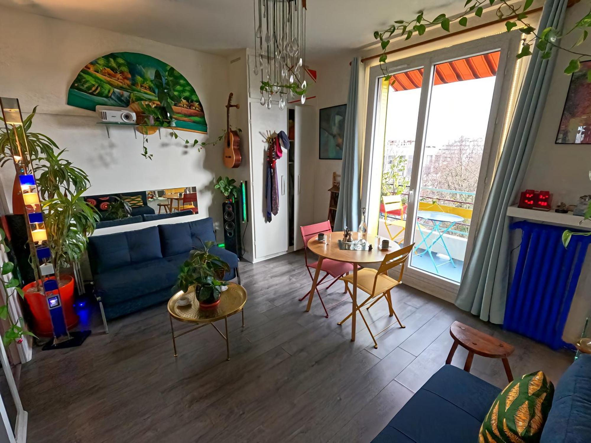 Canopee, Paisible, Chaleureux, Lumineux, Balcon Paris Dış mekan fotoğraf