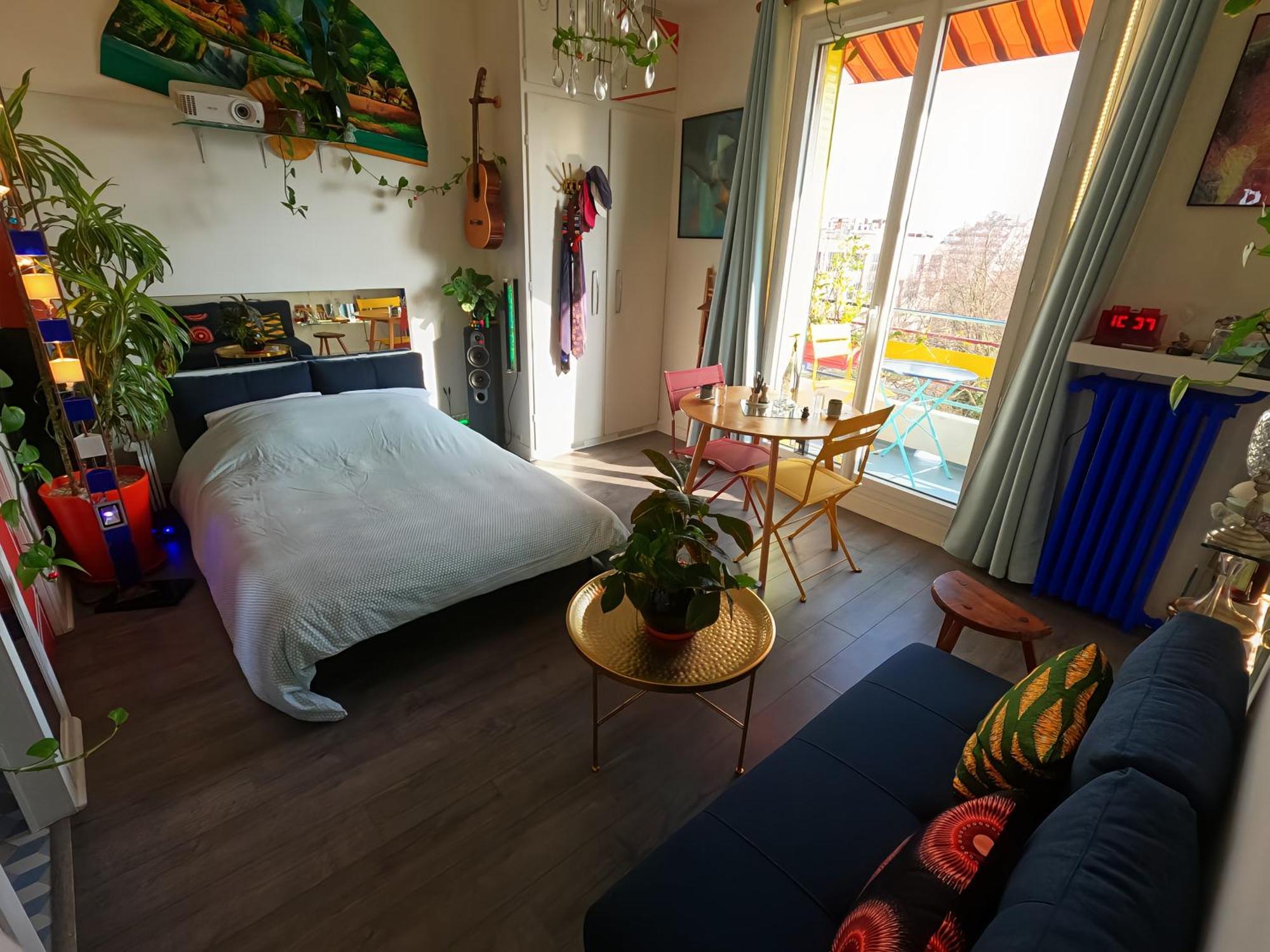 Canopee, Paisible, Chaleureux, Lumineux, Balcon Paris Dış mekan fotoğraf